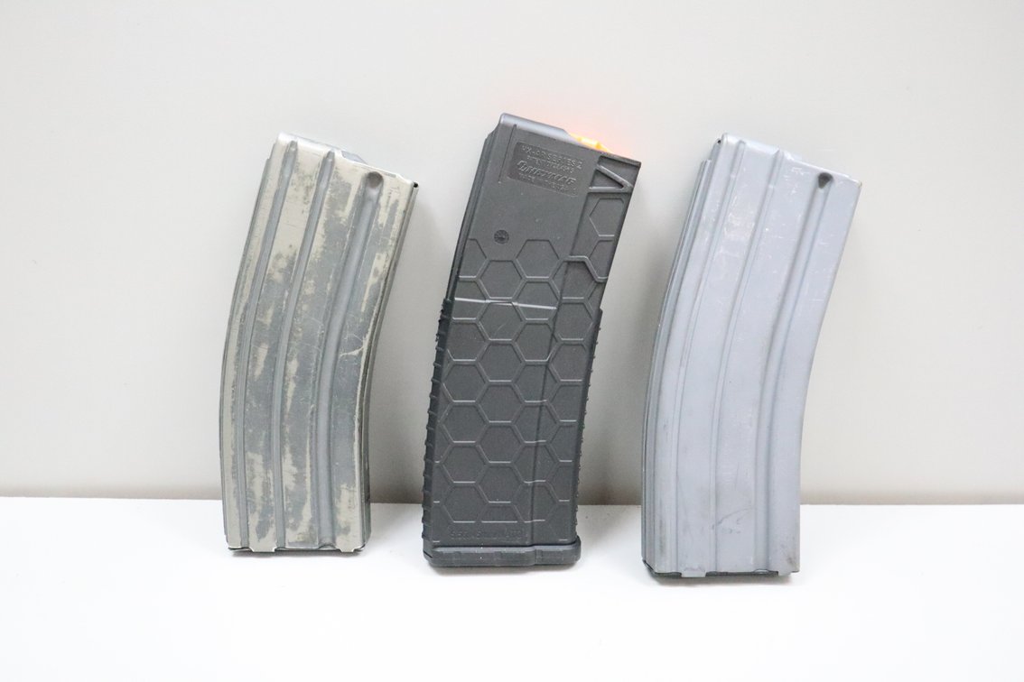 5.56x45mm NATO AR-15 Rifle Magazines - 3 Count