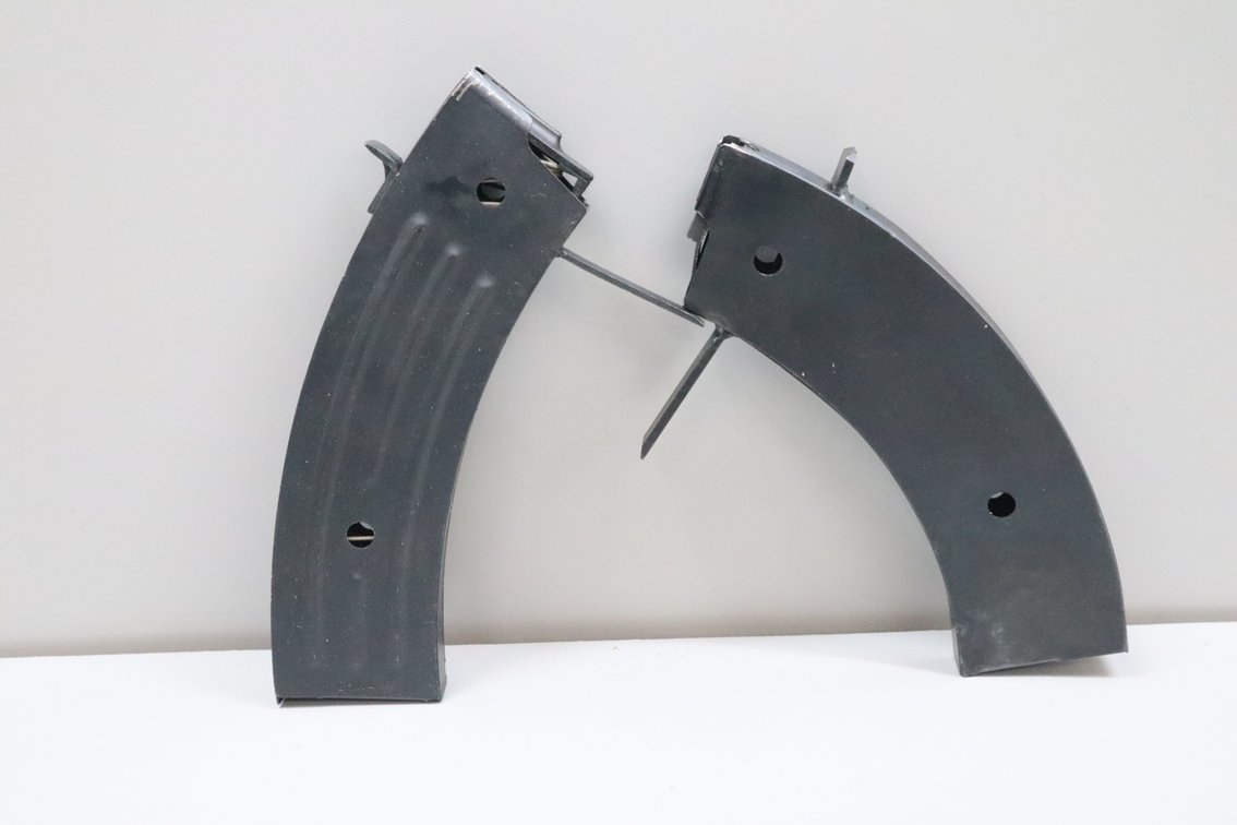 Pair of Metal Magazines, Marked China