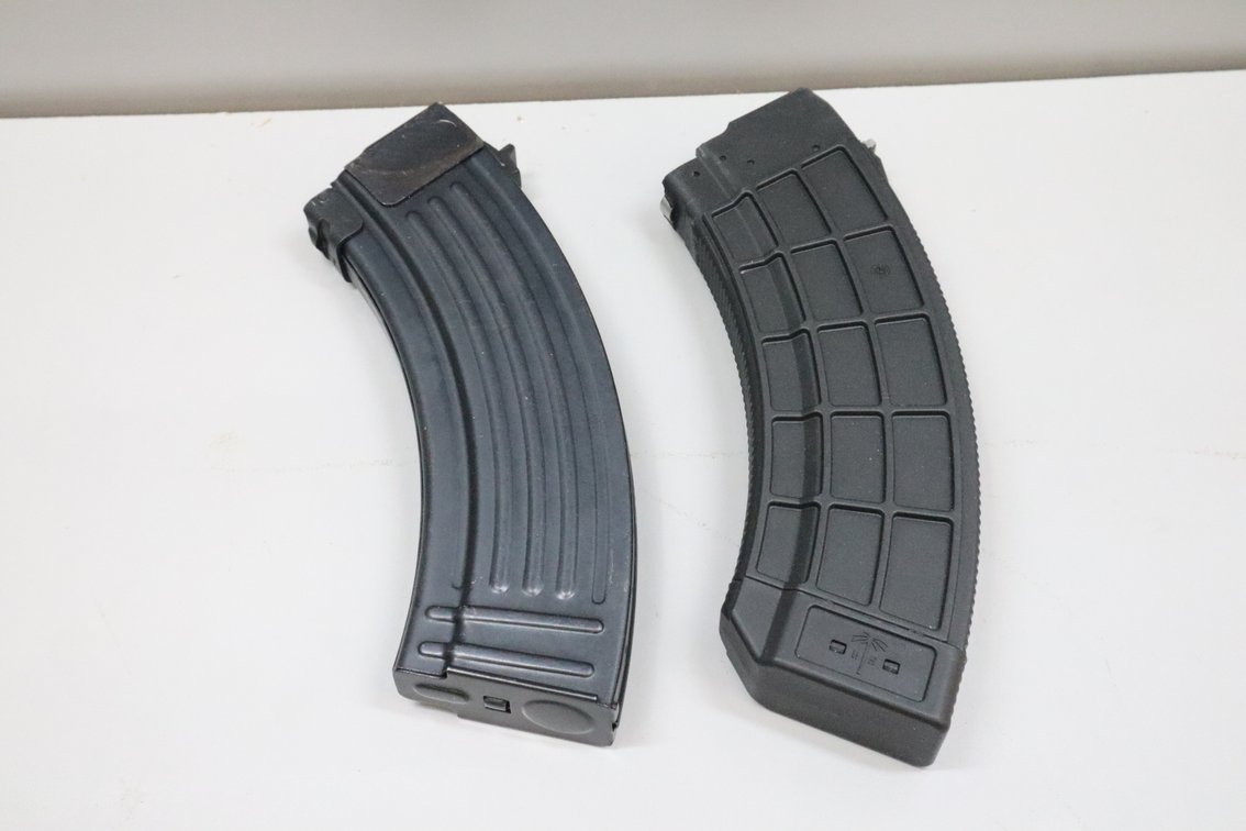 Two AK-47 Rifle Magazines