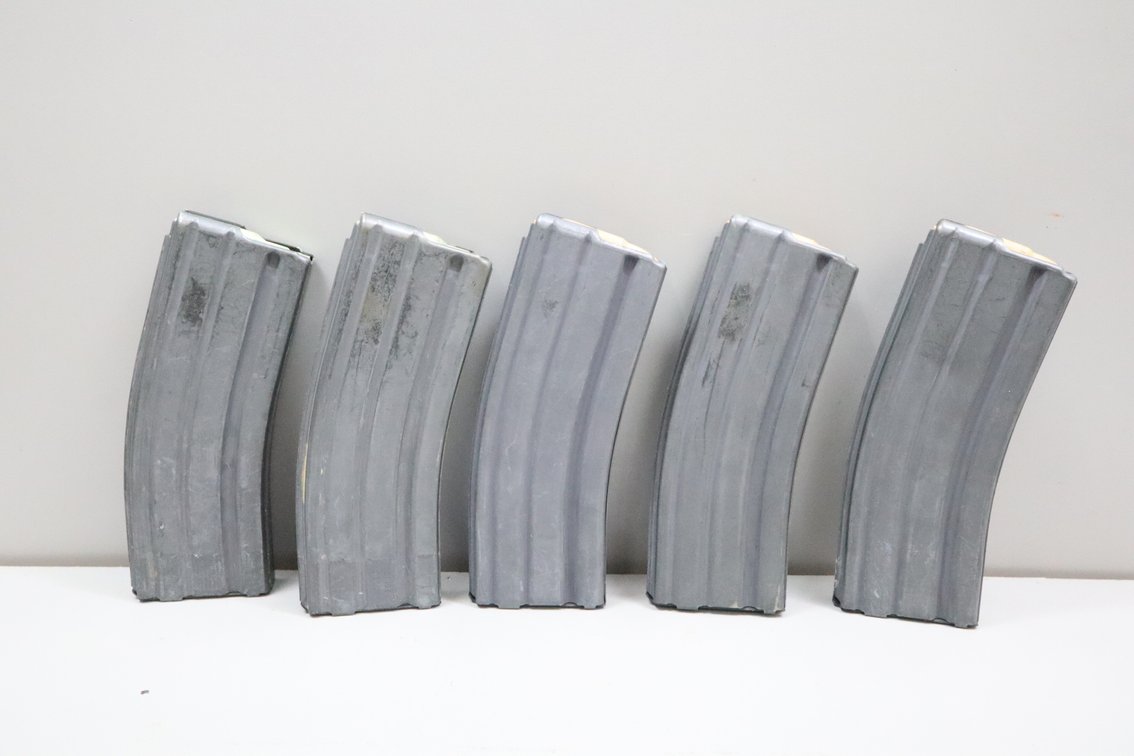 Brownells AR-15 Metal Rifle Magazines - 5 Count