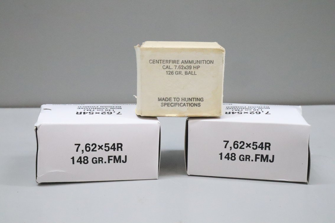 7.62x39 and 7.62x54R Ammunition