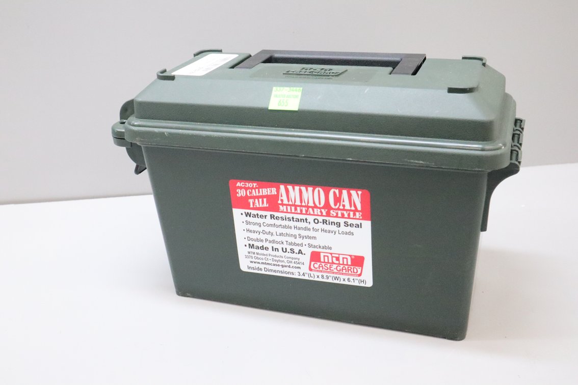 .223 Remington Ammunition in MTM Case-Gard AC30T Ammo Can