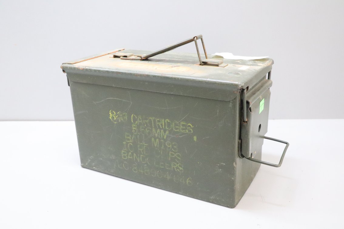 5.56mm Metal Ammunition Can