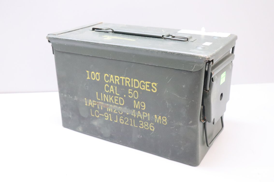 .50 Caliber Metal Ammo Can
