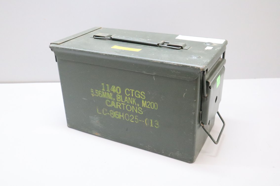 5.56mm Metal Ammunition Can