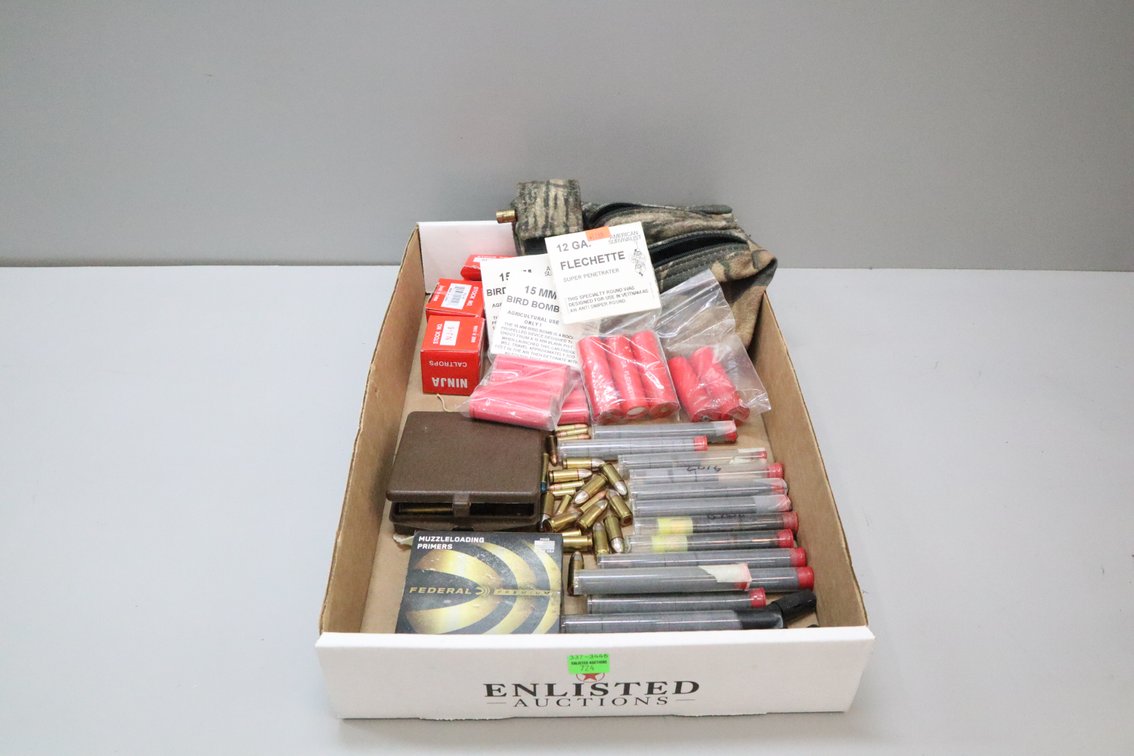 12 GA, 15 mm Specialty Rounds, Primers, Ammunition and More