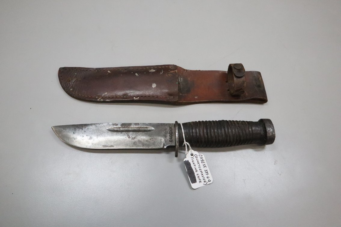 Case XX 337-6"Q Quartermaster Fighting Knife with Sheath