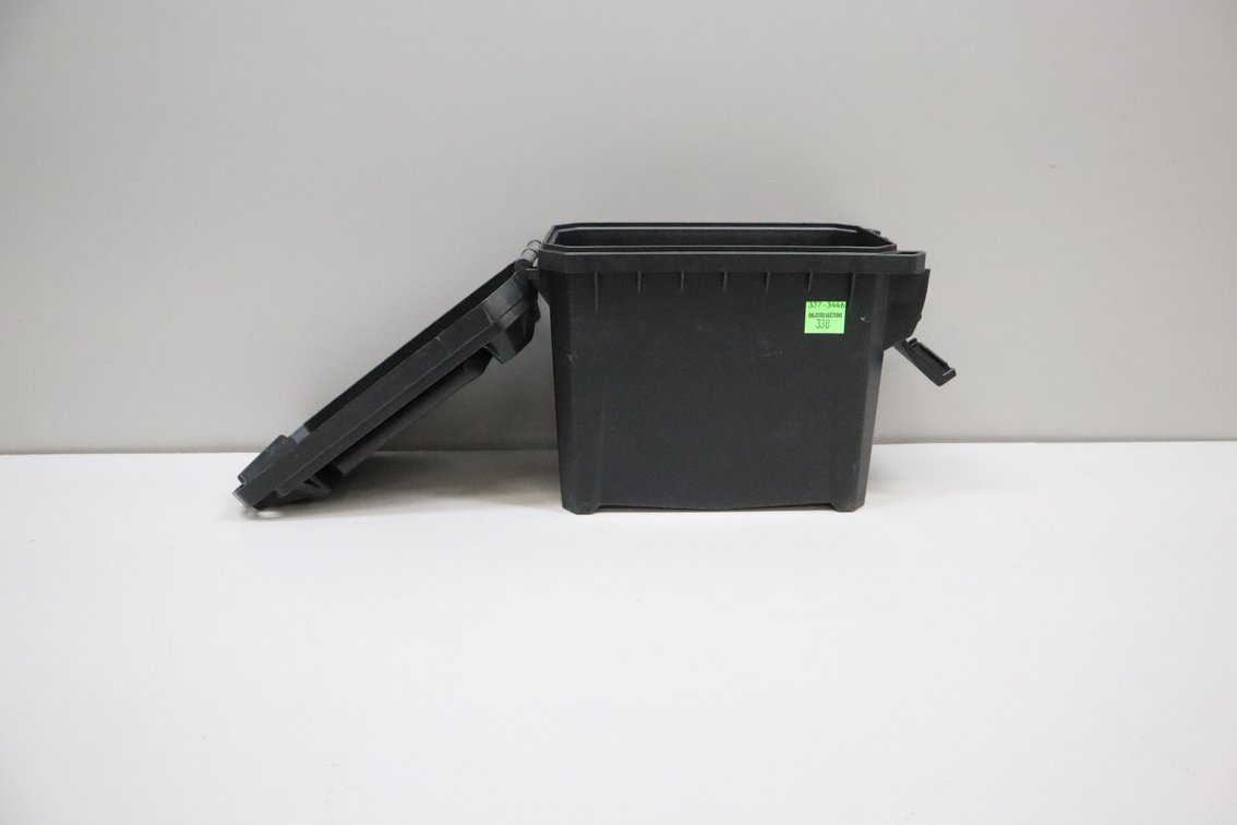 Treeline Black Plastic Utility Dry Box