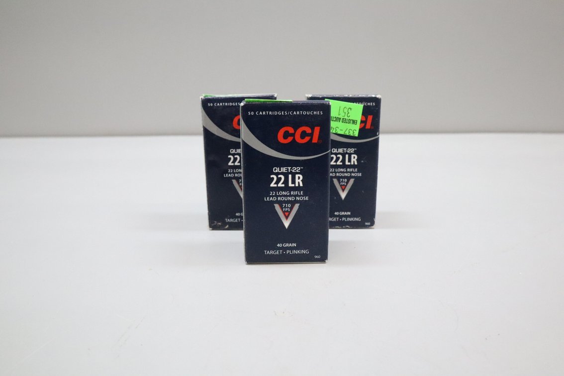 22 LR CCI Quiet-22 Ammunition