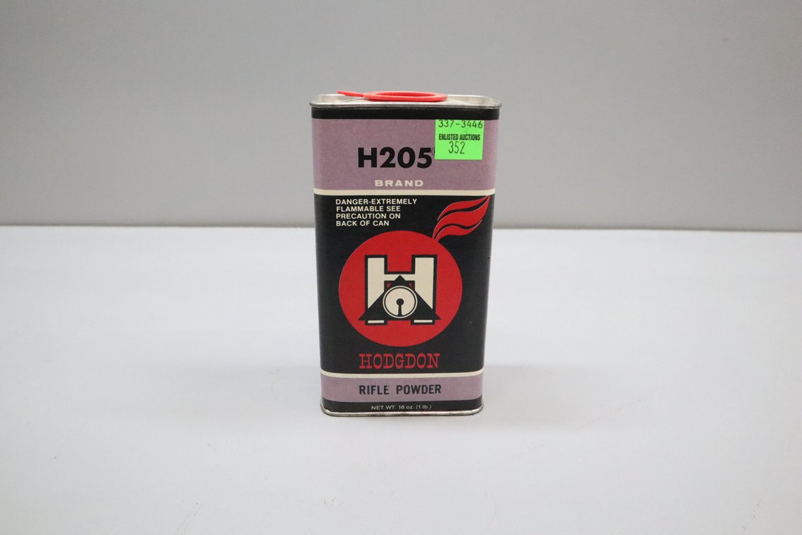 Hodgdon H205 Smokeless Rifle Powder 1 lb. Metal Can
