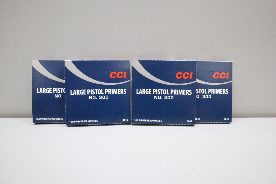 Large Pistol Primers, CCI No. 300