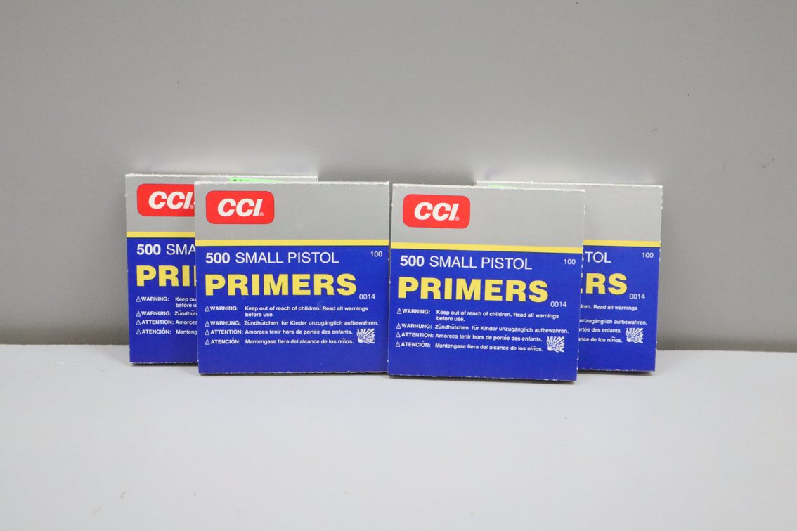 Small Pistol Primers - CCI 500