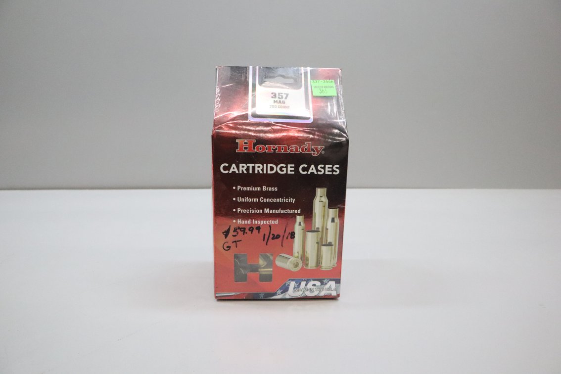 357 Mag Hornady Cartridge Cases
