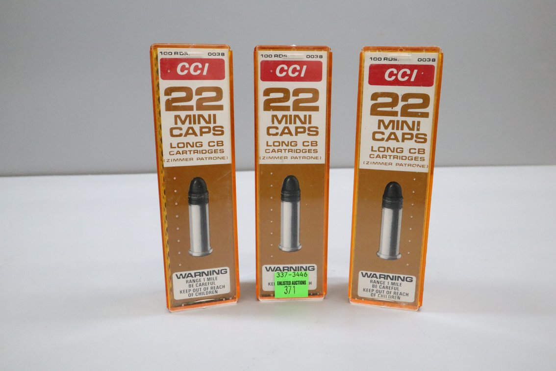 .22 Long CB CCI Mini Caps