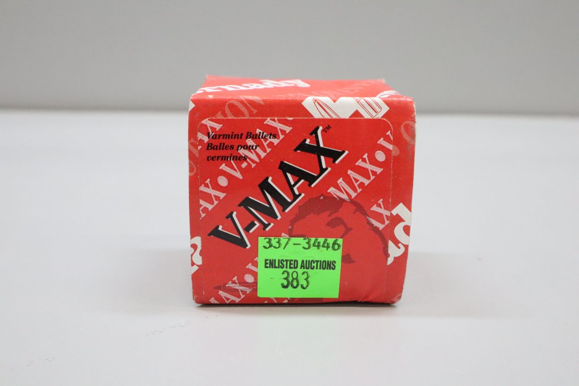 22 Cal .224 Hornady V-MAX Bullets