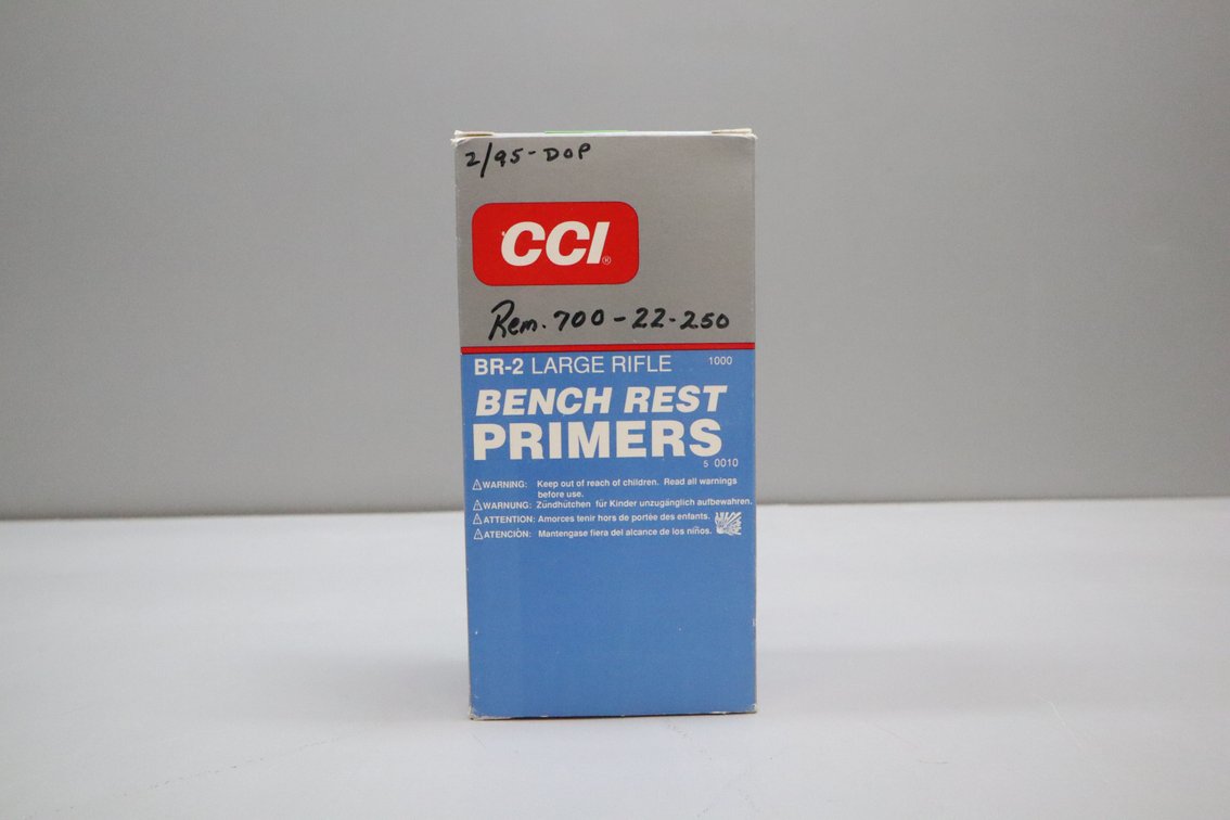 Large Rifle Primers - CCI BR-2 Bench Rest