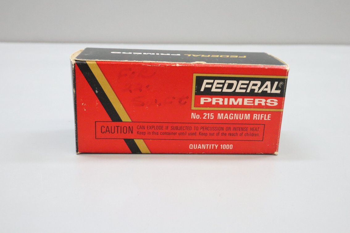 No. 215 Magnum Rifle Federal Primers