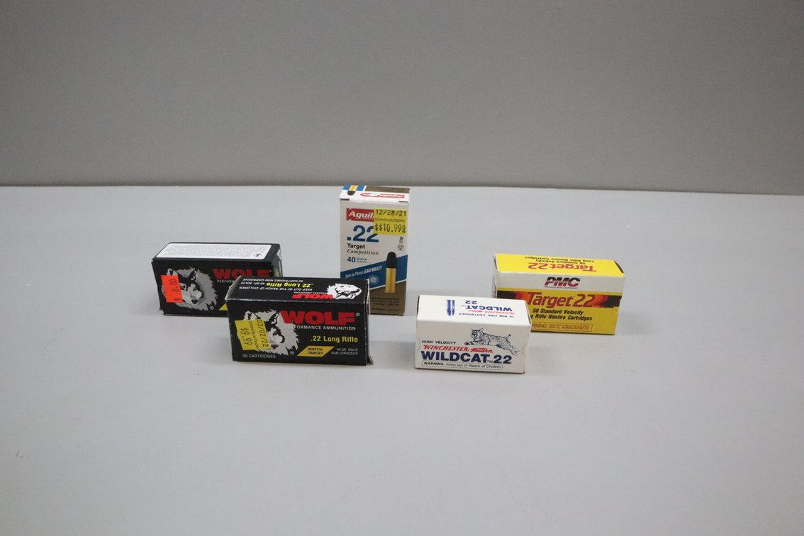 .22 LR Rimfire Ammunition
