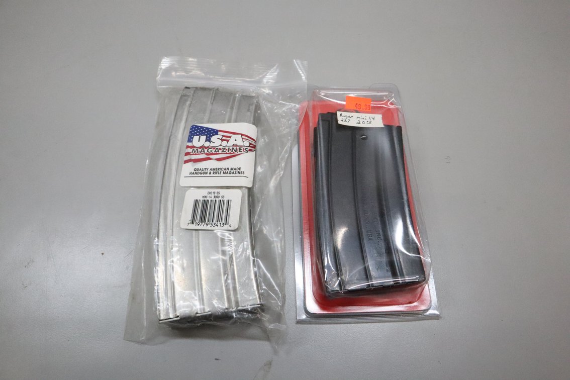 Ruger Mini-14 Magazines, 20 and 30 Rounds
