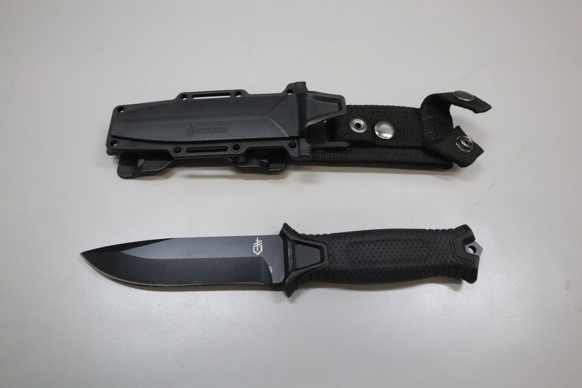 Gerber Fixed-Blade Tactical Knife with Sheath