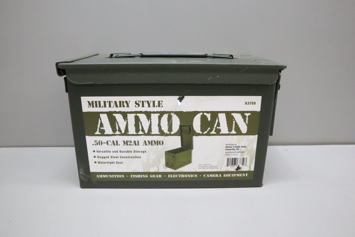 .50-Cal M2A1 Ammo Can, Harbor Freight