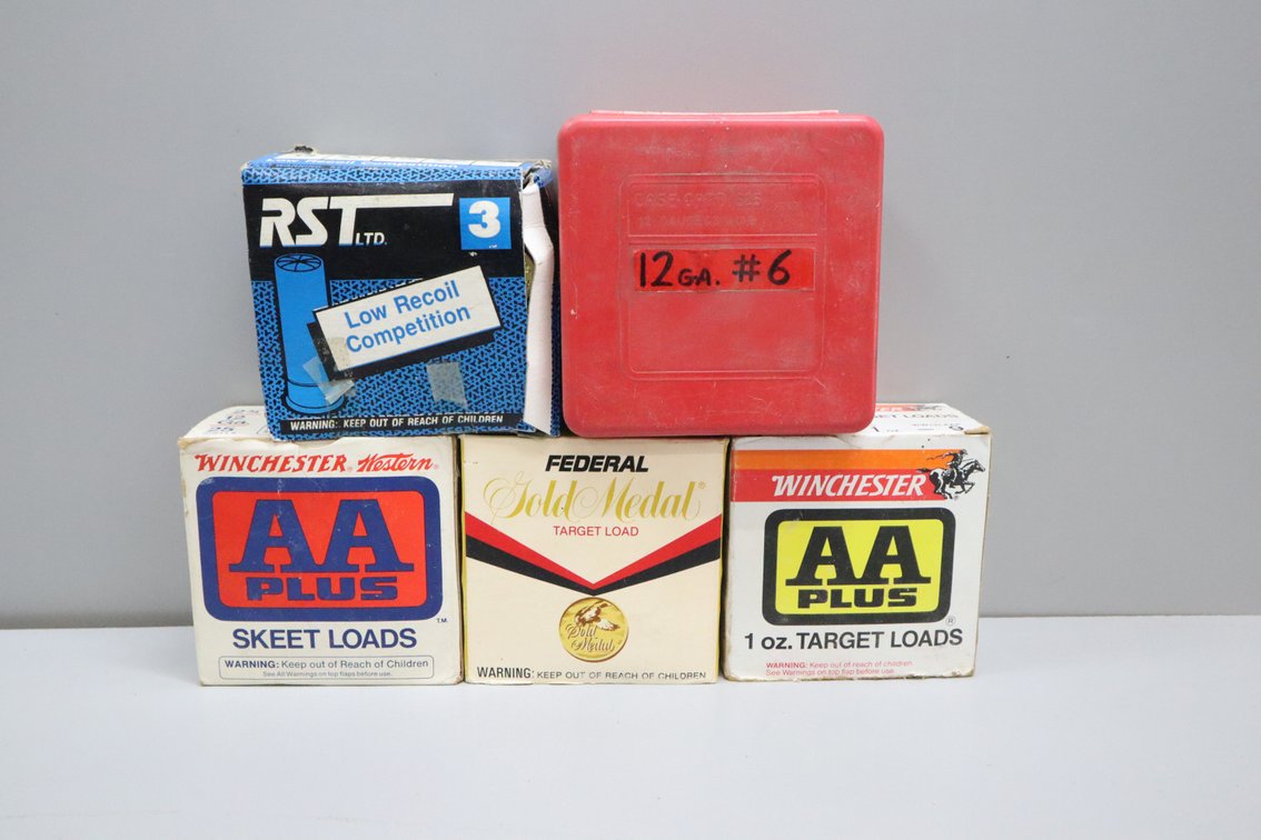 12 Gauge Shotgun Ammunition, Boxes, and Case-Gard Case