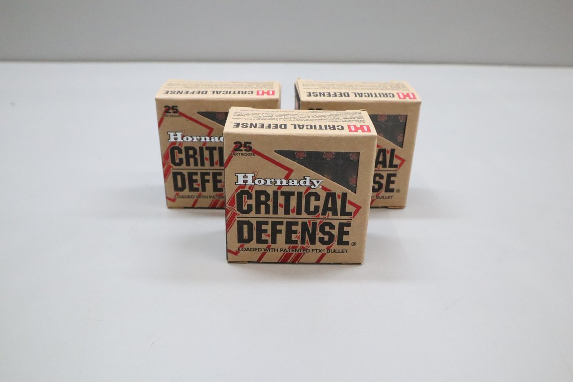 9mm Luger Hornady Critical Defense