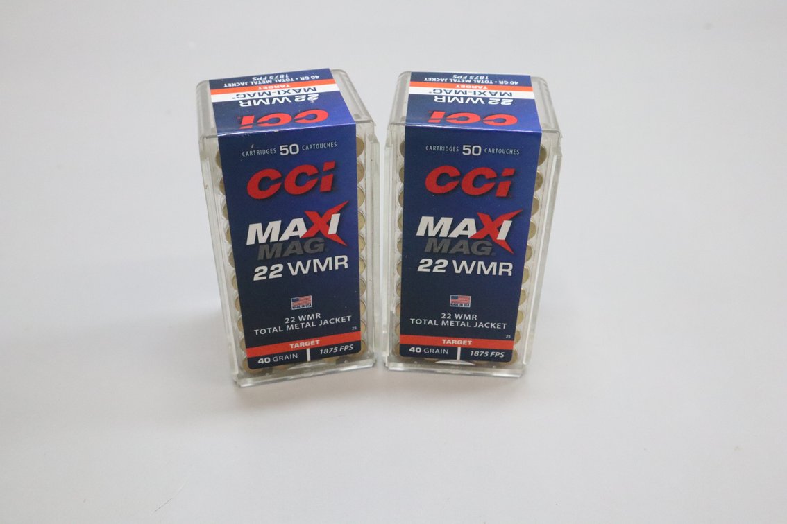 .22 WMR CCI Maxi-Mag