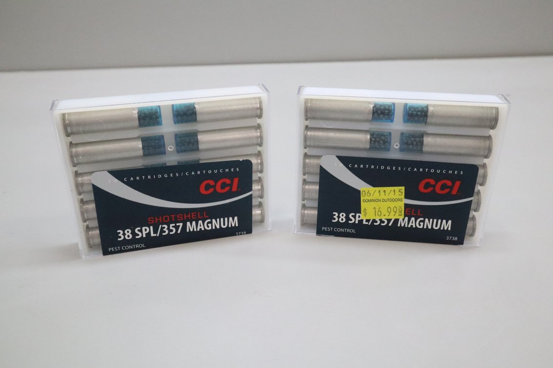 38 SPL / 357 Magnum CCI Shotshell