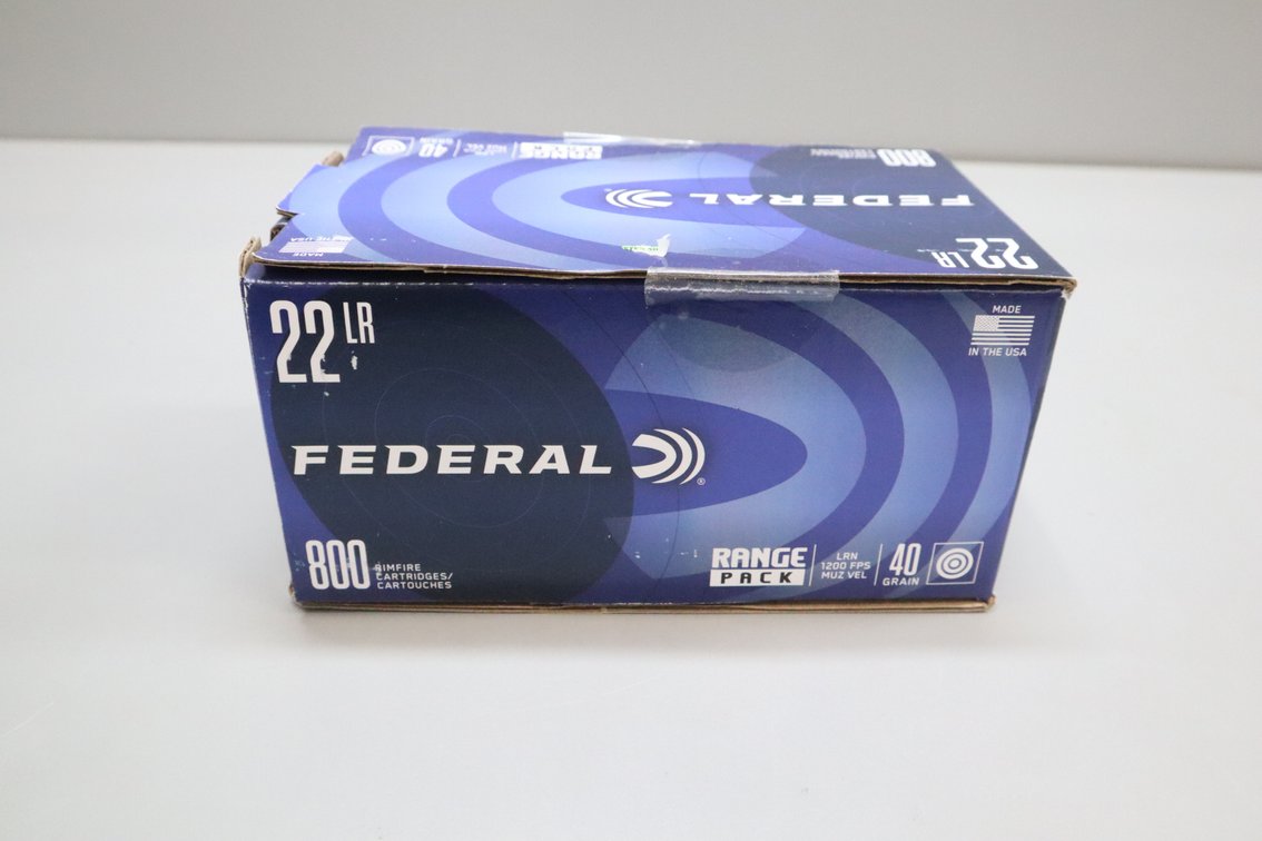 .22 LR Federal Range Pack