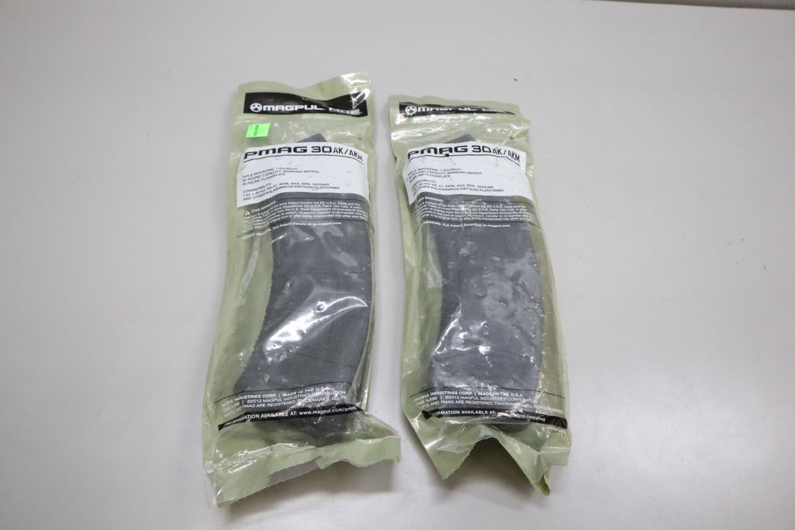 Magpul PMAG 30 AK/AKM 7.62x39mm 30-Round Magazines (2)