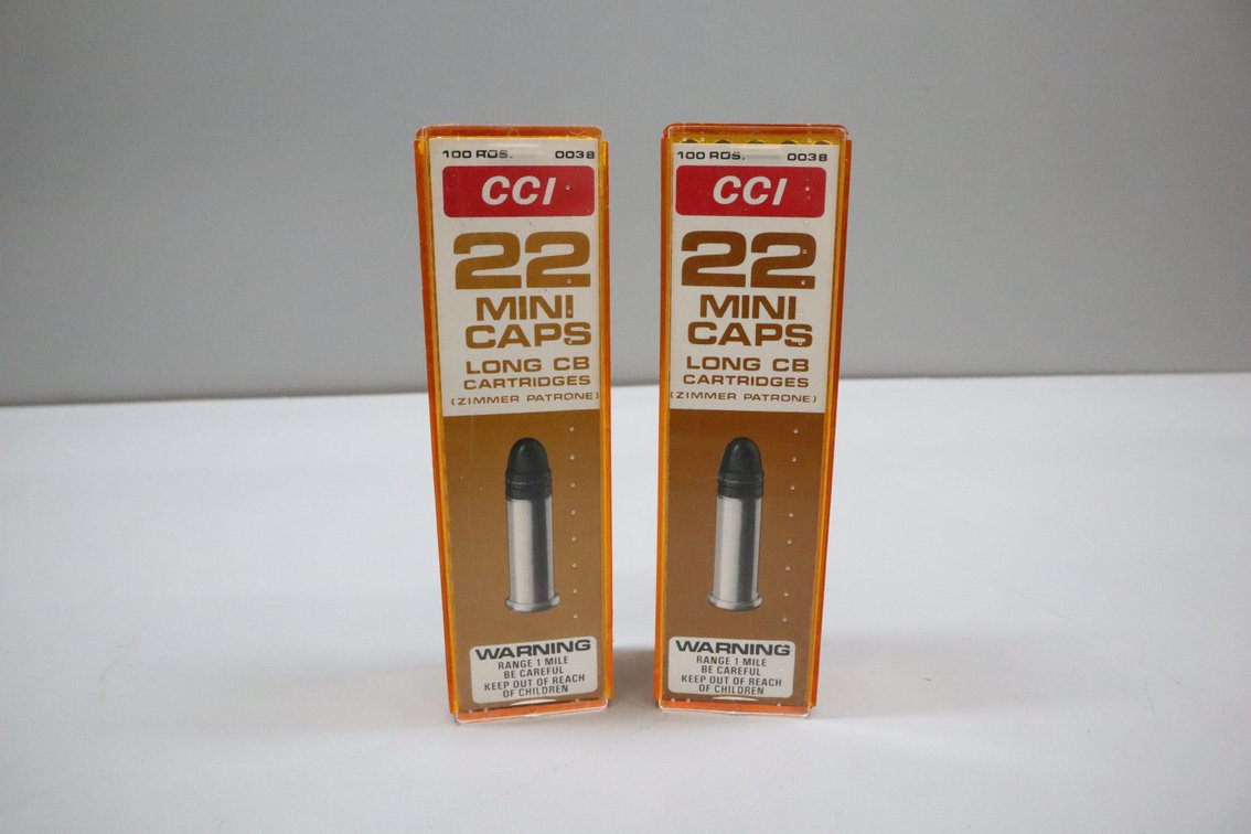 .22 Long CB CCI Mini Caps Ammunition