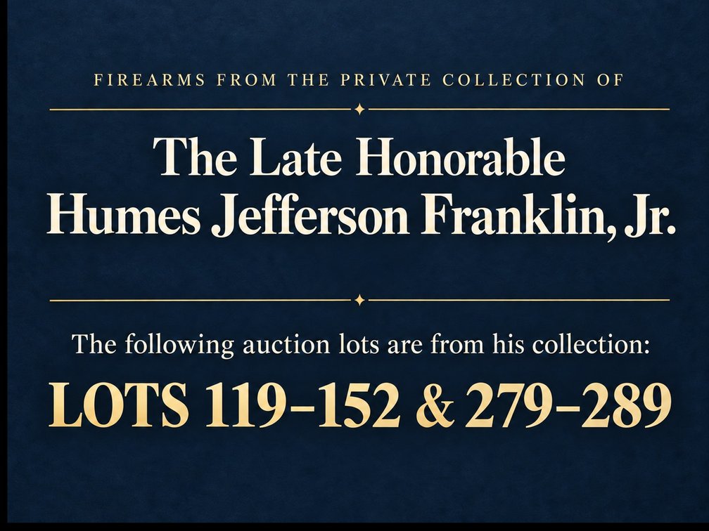 Private Collection of Honorable Humes Jefferson Franklin, Jr