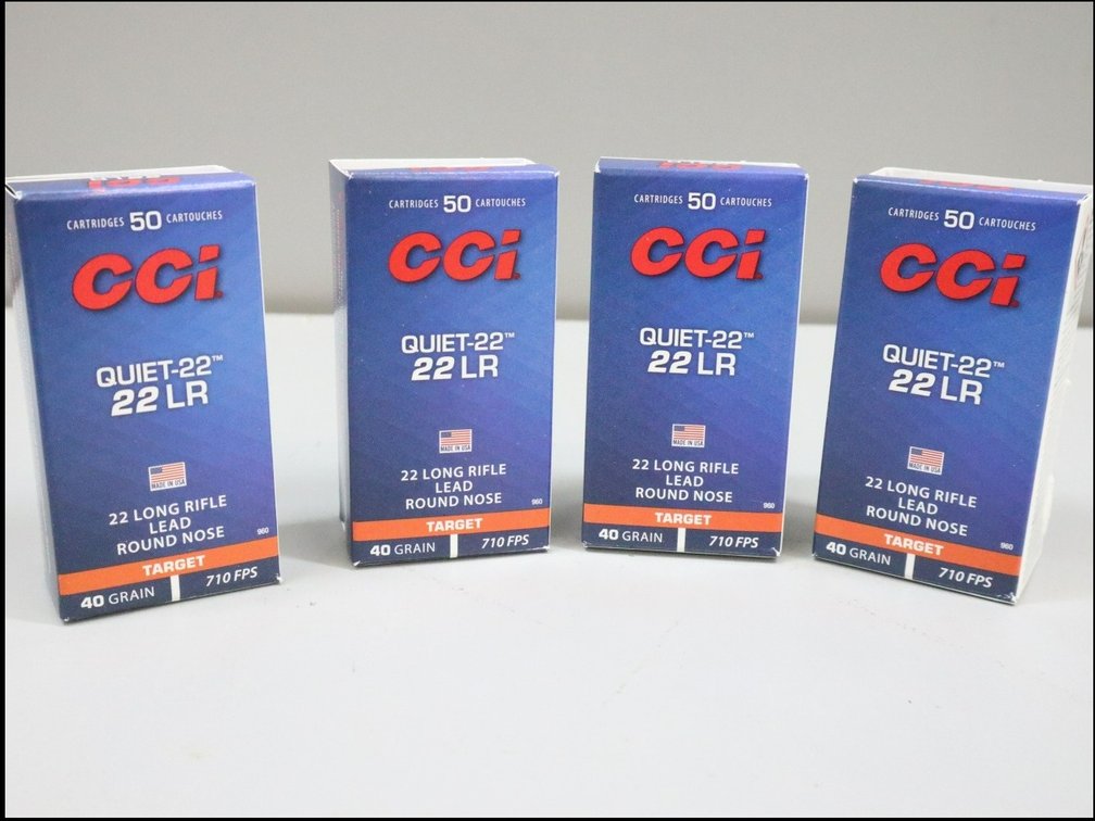22 LR CCI Quiet-22 Ammunition