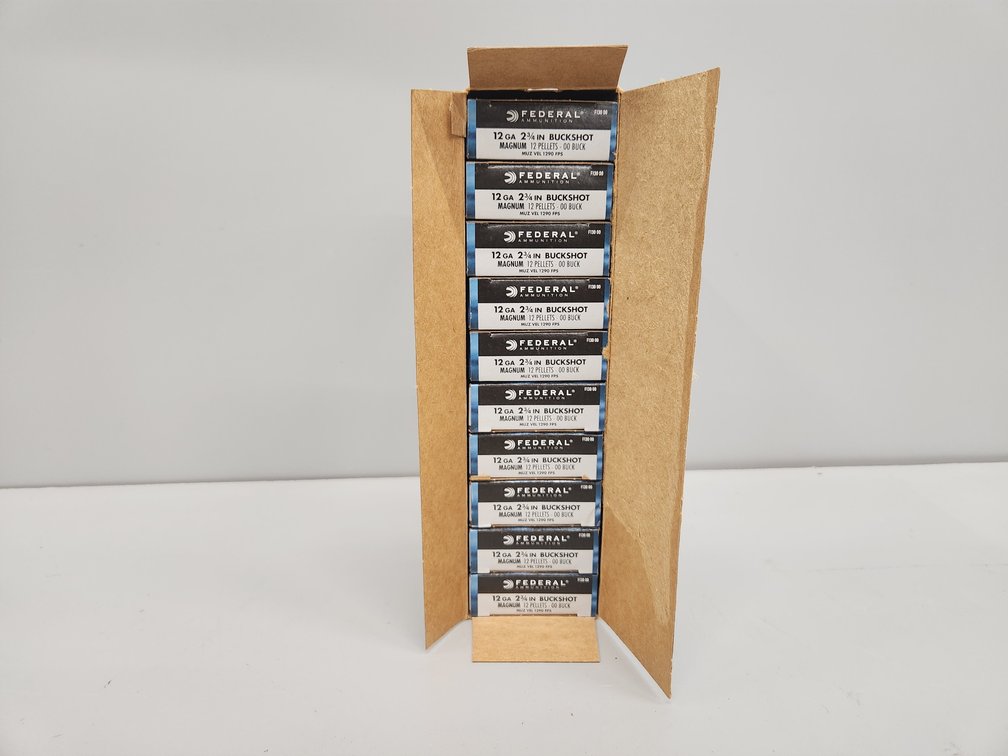 12 Gauge Buckshot Federal Ammunition