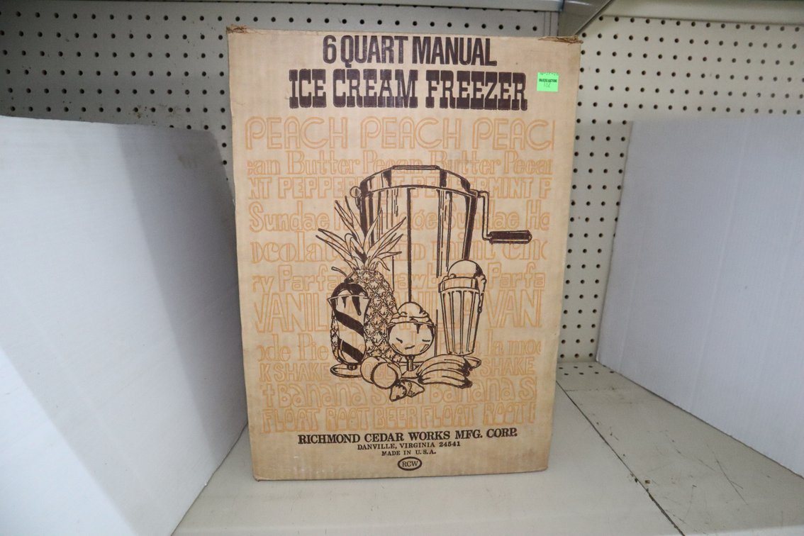 6 Quart Ice Cream Freezer