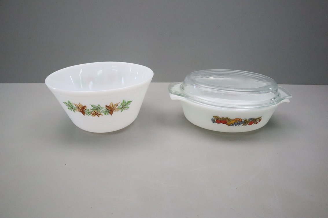 Vintage Glass Baking Dishes
