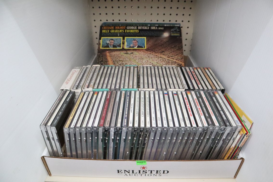 CDs And Vinyl Records