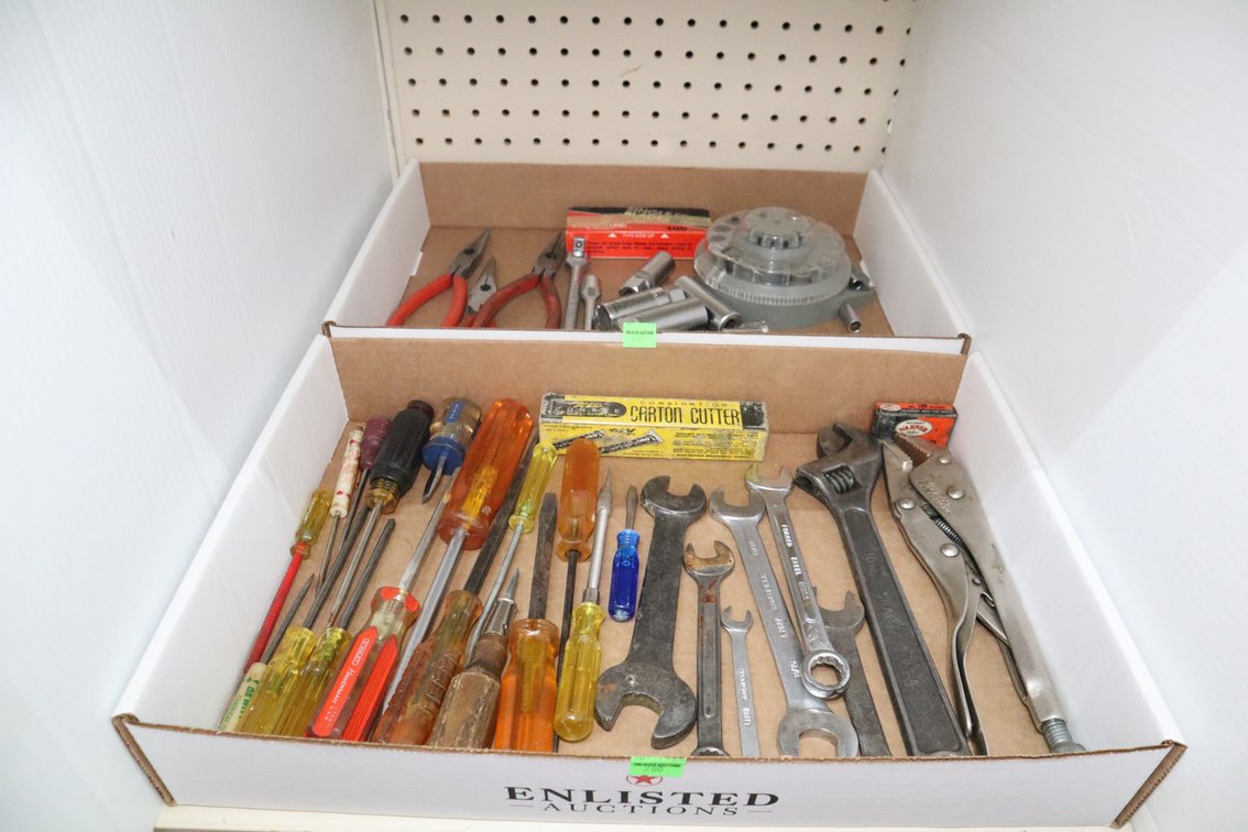Needle Nose Pliers, Screwdrivers