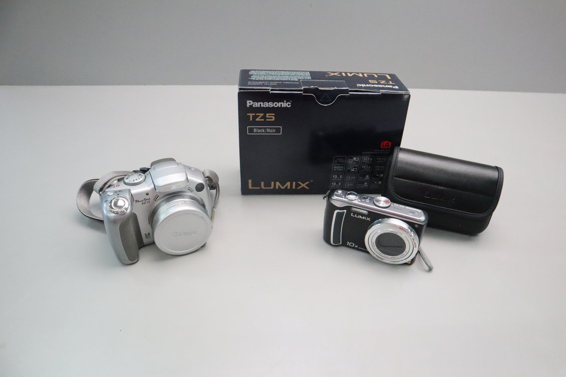 Canon Powershot S2 Is Camera, Panasonic Tz5 Digital Camera