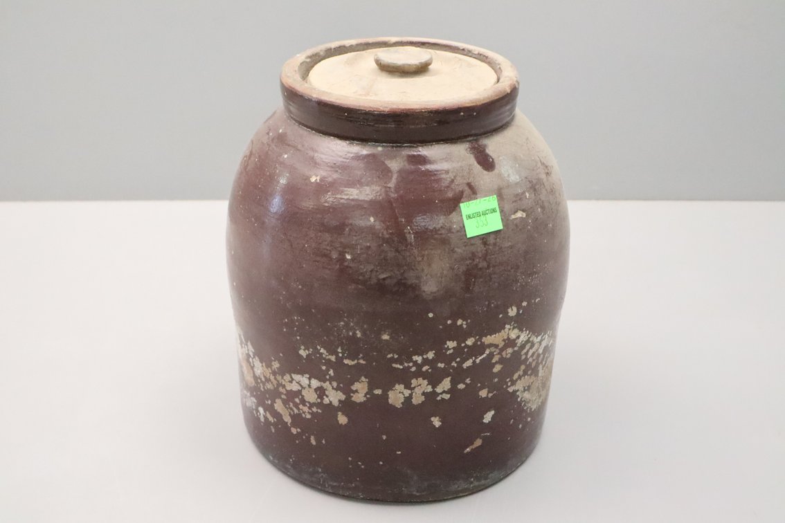 Crock With Lid