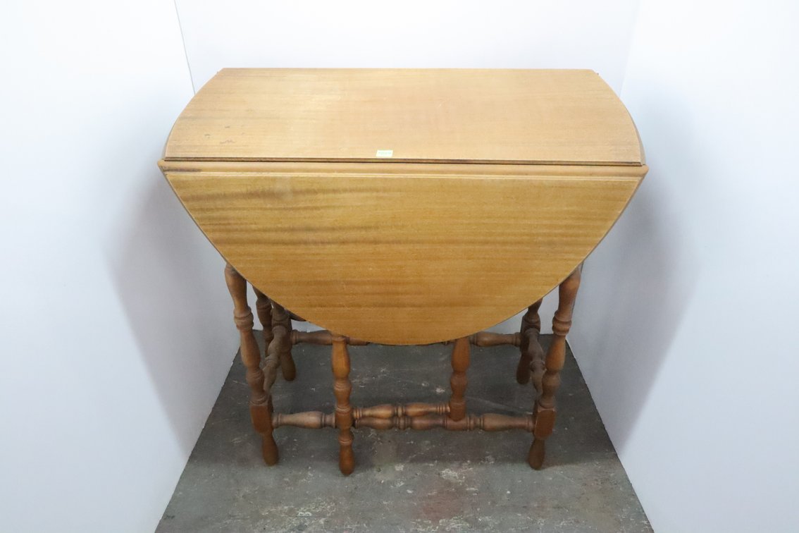 Side Table With Drop Leaves