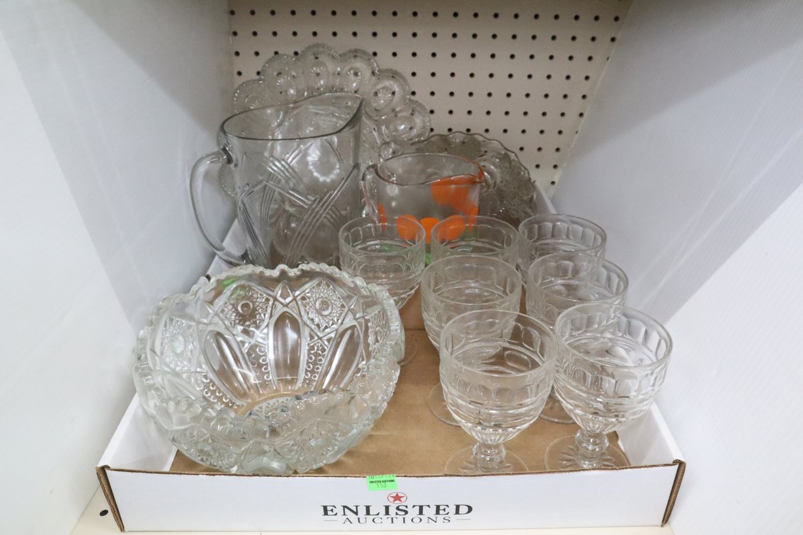 Cut Glass, Juice Pitcher