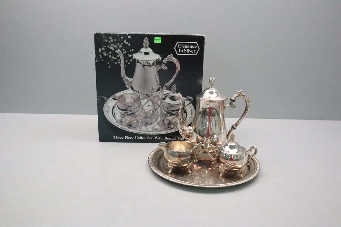 Silver Plated Coffee Set