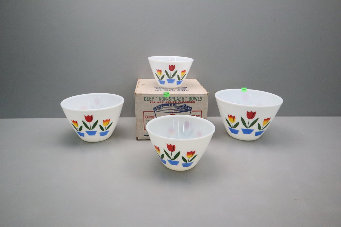 Fire King Deep Non-Splash Bowls