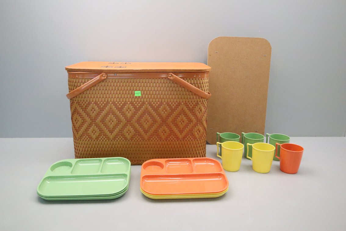 Vintage Picnic Basket