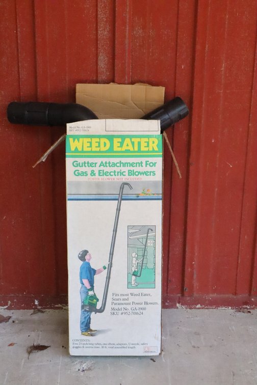 Gutter Attachment For Blower