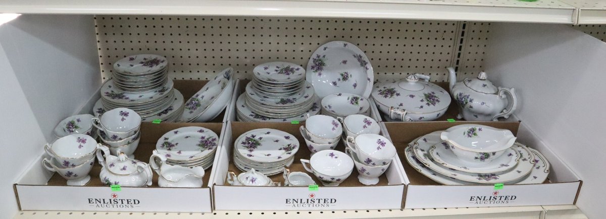 Rossetti Spring Violets China Set