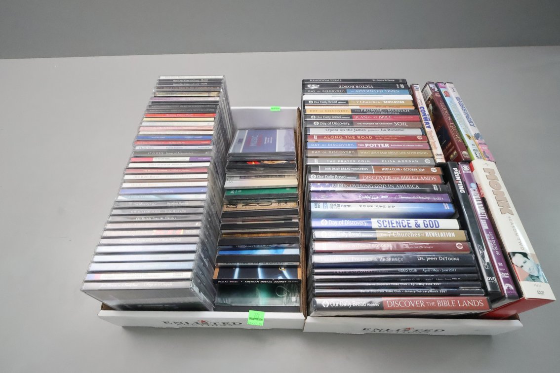 CDs And DVDs
