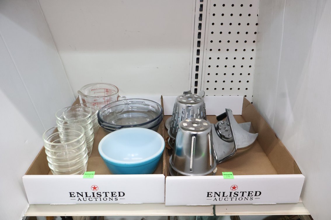 Saladmaster, Pyrex Custard Bowls